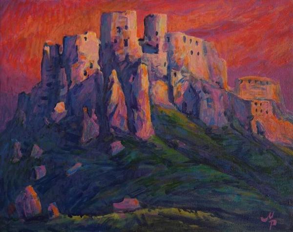 Image for event: Paint and Pour: Rocky Castle